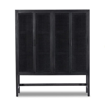 Four Hands - Leighton - Caprice Cabinet - Black Wash Mango - 108910-005 veiw 2