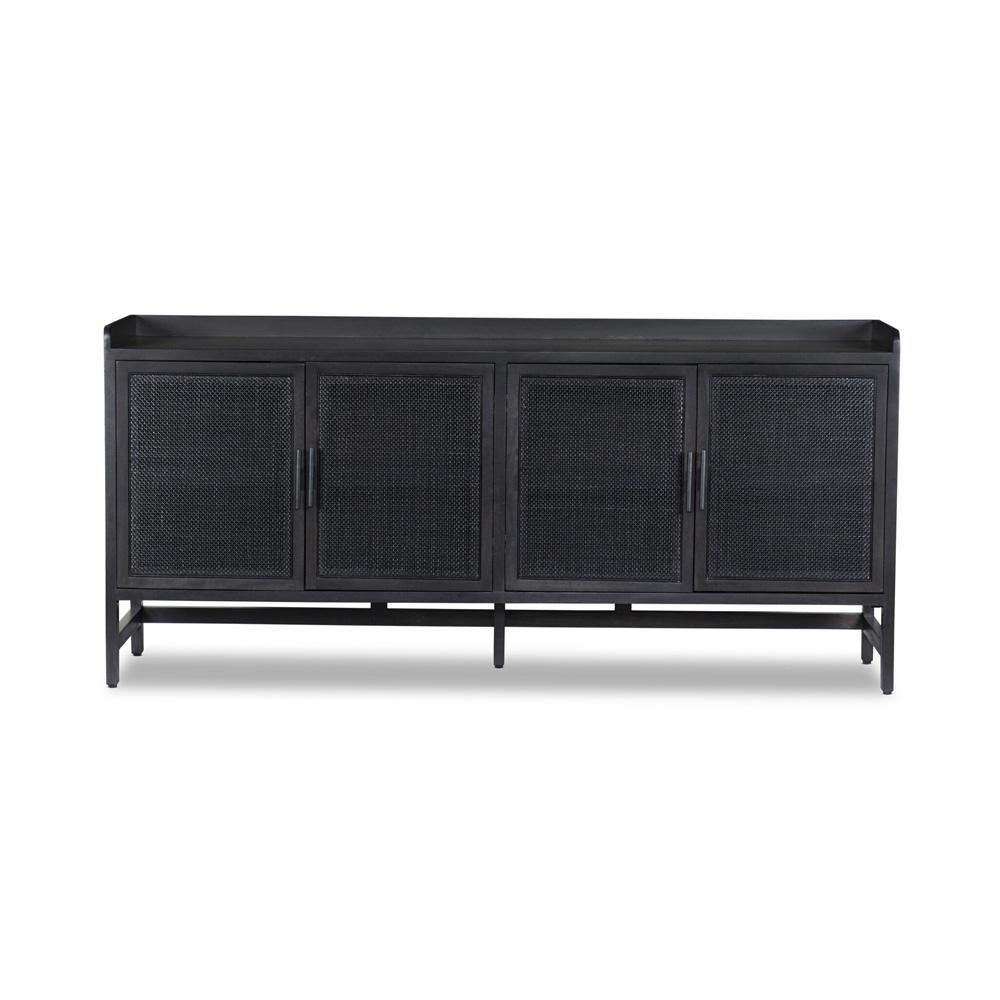 Four Hands - Leighton - Caprice Sideboard 72in - Black Wash Mango - 108909-003 veiw 2