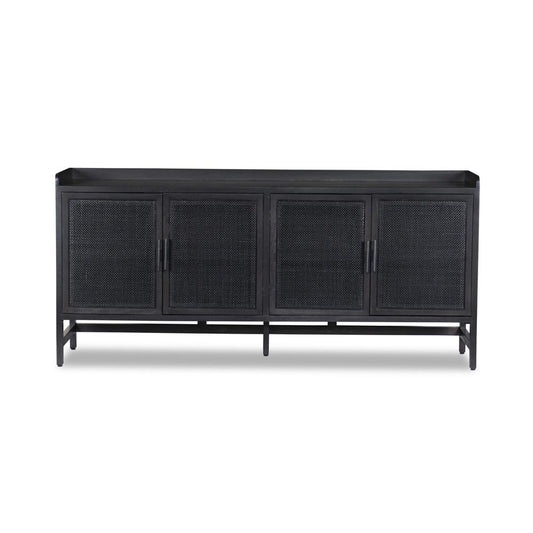 Four Hands - Leighton - Caprice Sideboard 72in - Black Wash Mango - 108909-003 veiw 2