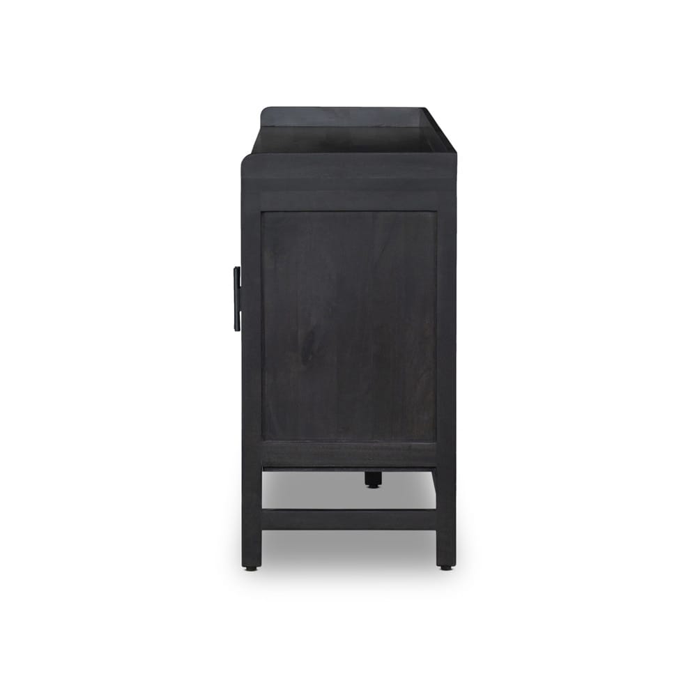 Four Hands - Leighton - Caprice Sideboard 72in - Black Wash Mango - 108909-003 veiw 4