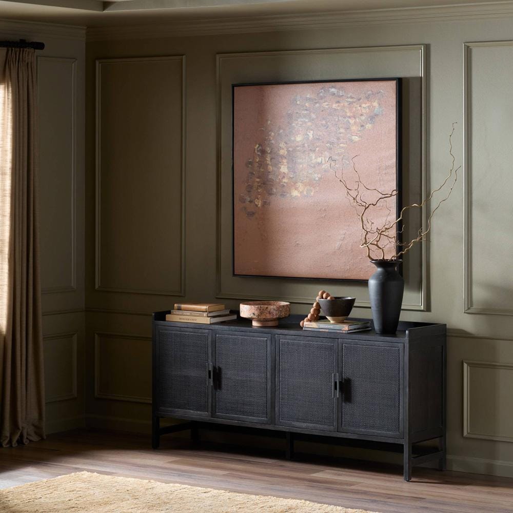 Four Hands - Leighton - Caprice Sideboard 72in - Black Wash Mango - 108909-003 veiw 11