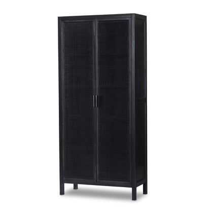 Four Hands - Leighton - Caprice Tall Cabinet - Black Wash Mango - 234772-003 veiw 1