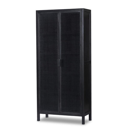 Four Hands - Leighton - Caprice Tall Cabinet - Black Wash Mango - 234772-003 veiw 1