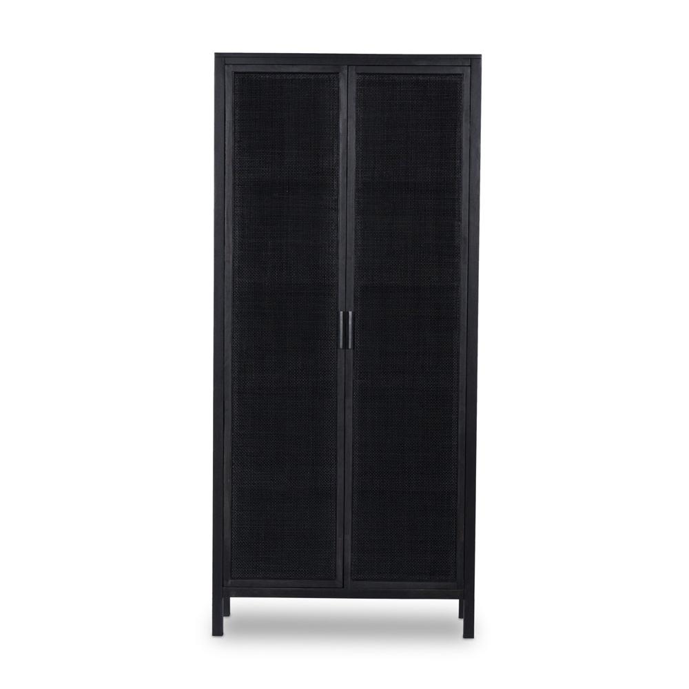 Four Hands - Leighton - Caprice Tall Cabinet - Black Wash Mango - 234772-003 veiw 2