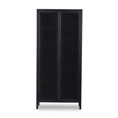 Four Hands - Leighton - Caprice Tall Cabinet - Black Wash Mango - 234772-003 veiw 2