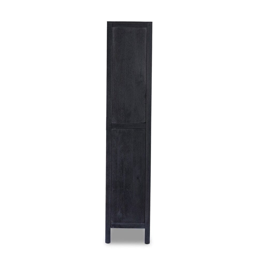 Four Hands - Leighton - Caprice Tall Cabinet - Black Wash Mango - 234772-003 veiw 3