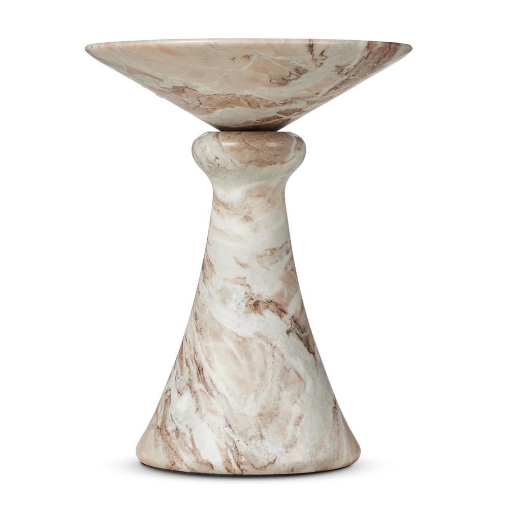 Four Hands - Leighton - Connie End Table - Sawar Marble - 246641-001 veiw 4