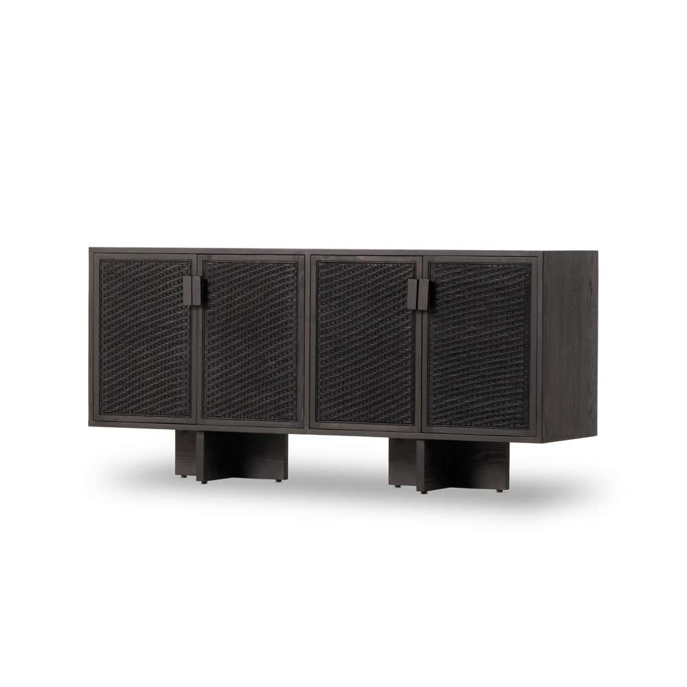 Four Hands - Leighton - Levon Sideboard-Black Pine - 225189-003 veiw 1