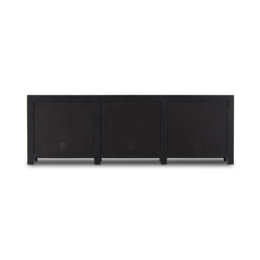 Four Hands - Leighton - Tilda 6 Door Sideboard-Black Wash Mango - 236163-001 veiw 2