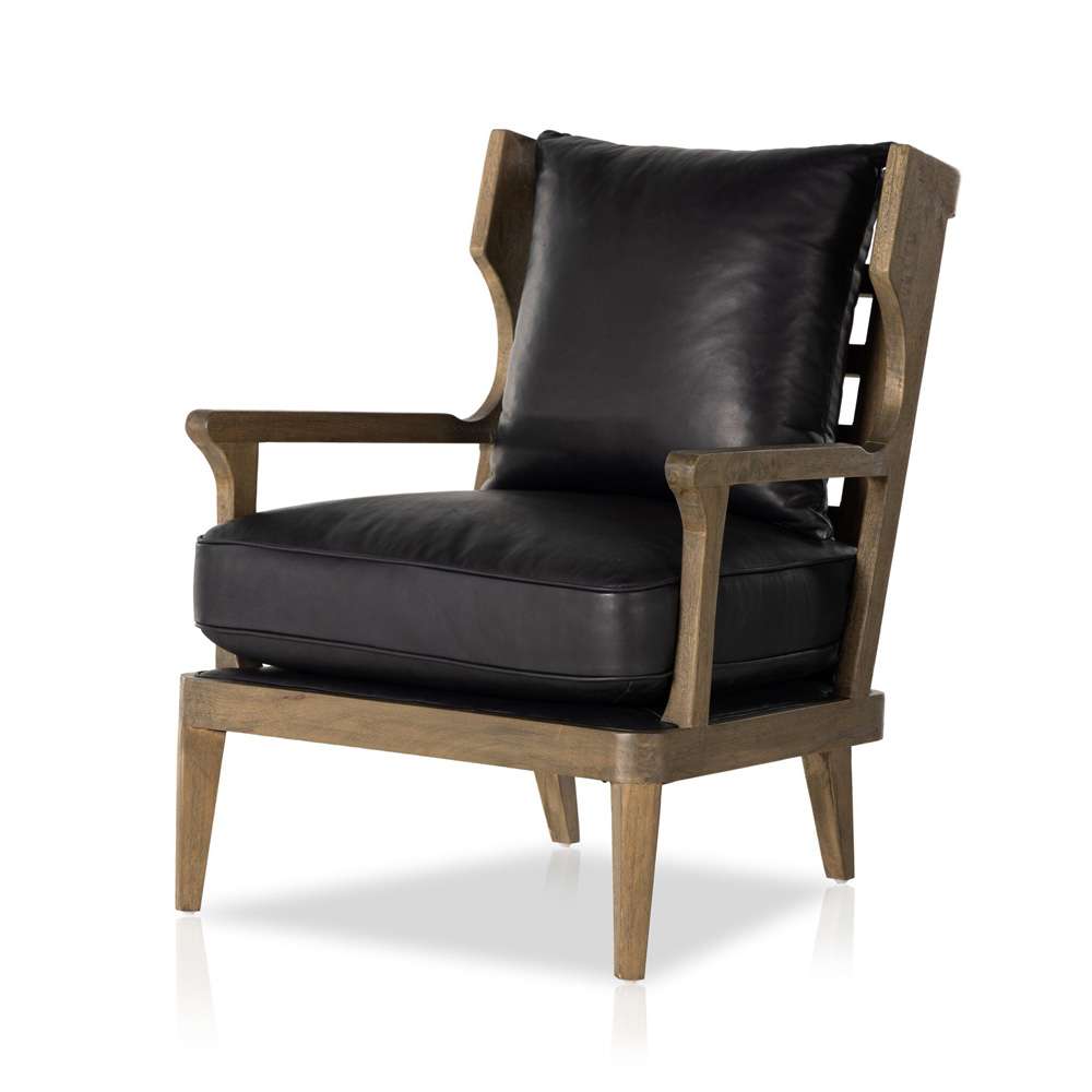 Four Hands - Lennon Chair - Heirloom Black - 105585-005 veiw 1