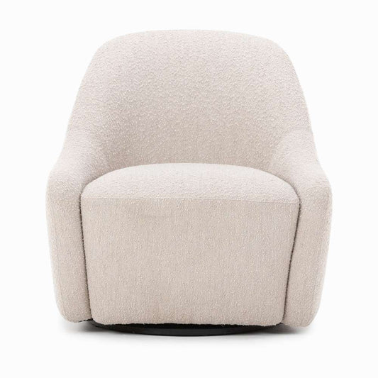 Four Hands - Levi Swivel Chair - Knoll Sand - 231505-002 veiw 2