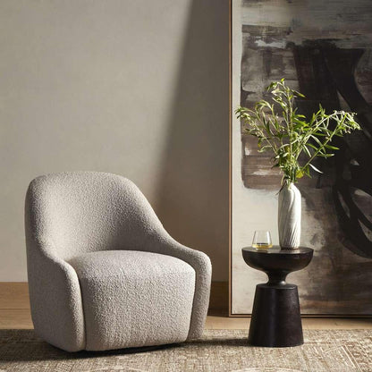 Four Hands - Levi Swivel Chair - Knoll Sand - 231505-002 veiw 4