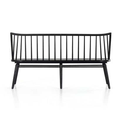 Four Hands - Lewis Dining Bench - Black Oak - 227892-002 veiw 2