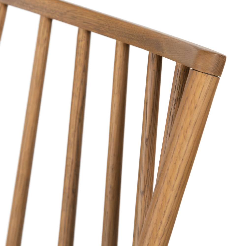 Four Hands - Lewis Windsor Bar + Counter Stool - Cream Shorn Sheepskin - 228387-015 veiw 7