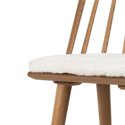 Four Hands - Lewis Windsor Bar + Counter Stool - Cream Shorn Sheepskin - 228387-015 veiw 8