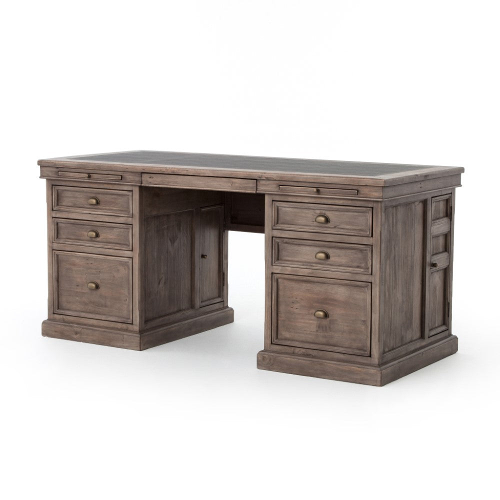Four Hands - Lifestyle Large Desk - Sundried Ash - VLLS-01-11-FH veiw 1