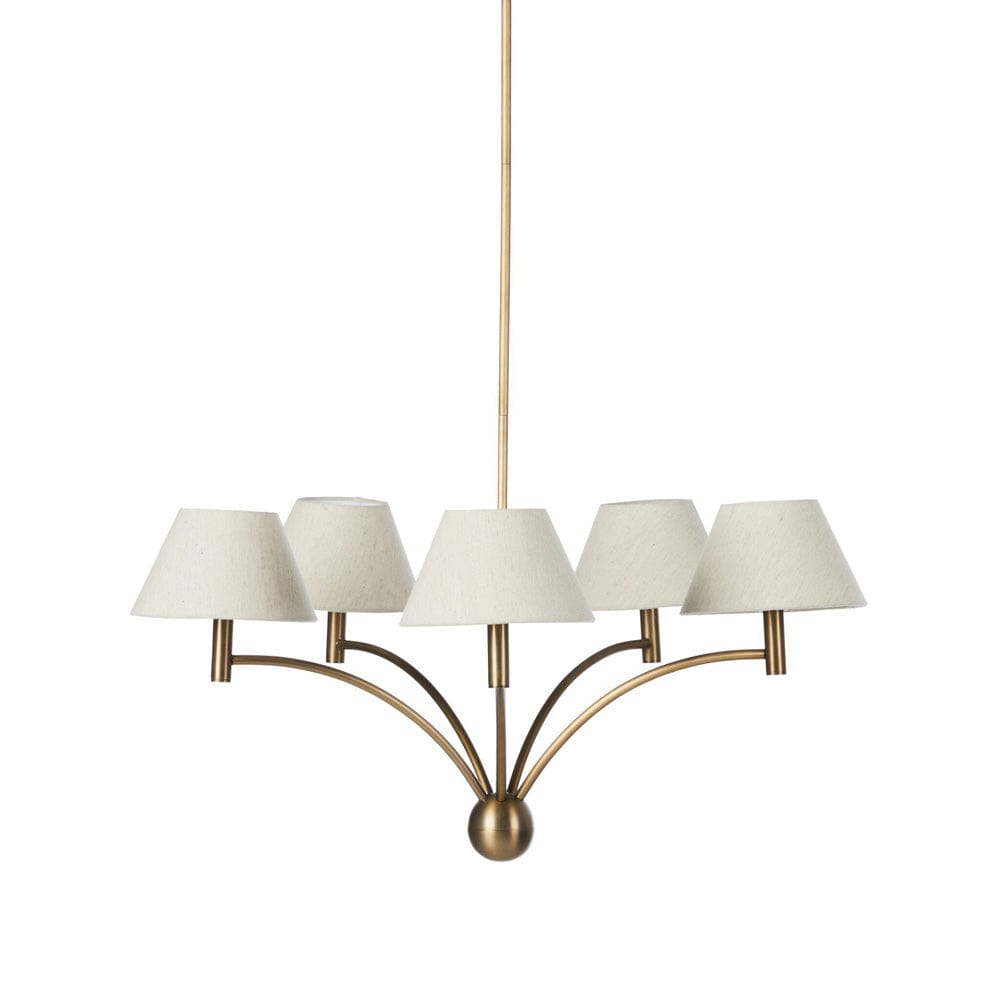 Four Hands - Linus Chandelier - Aged Brass Iron - 243568-001 view 12