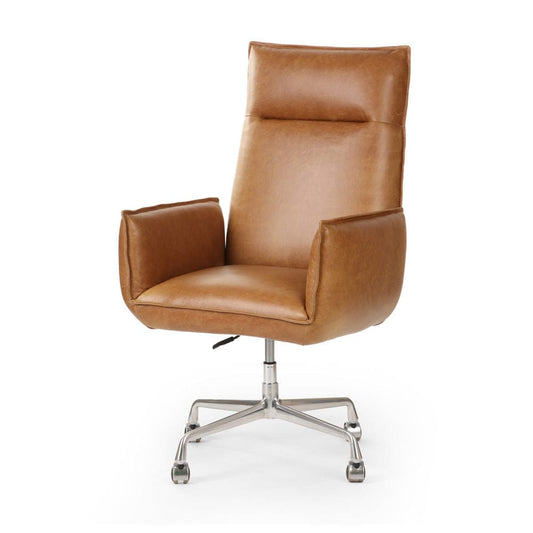Four Hands - Lionel Desk Chair - Chaps Saddle - 246417-003 view 10