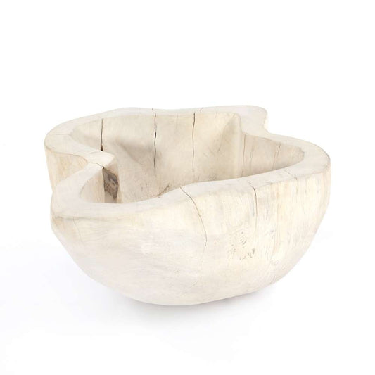 Four Hands - Live Edge Bowl - Ivory - 225672-002 veiw 1