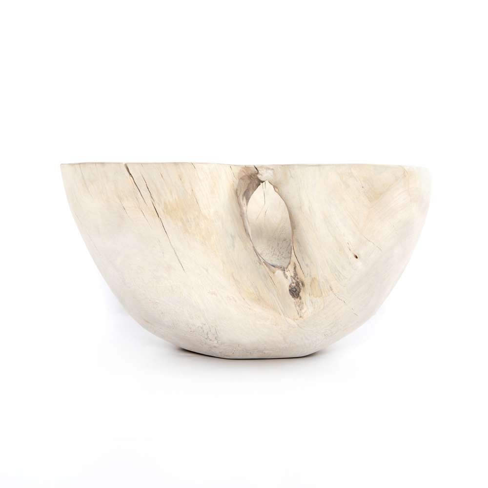 Four Hands - Live Edge Bowl - Ivory - 225672-002 veiw 2