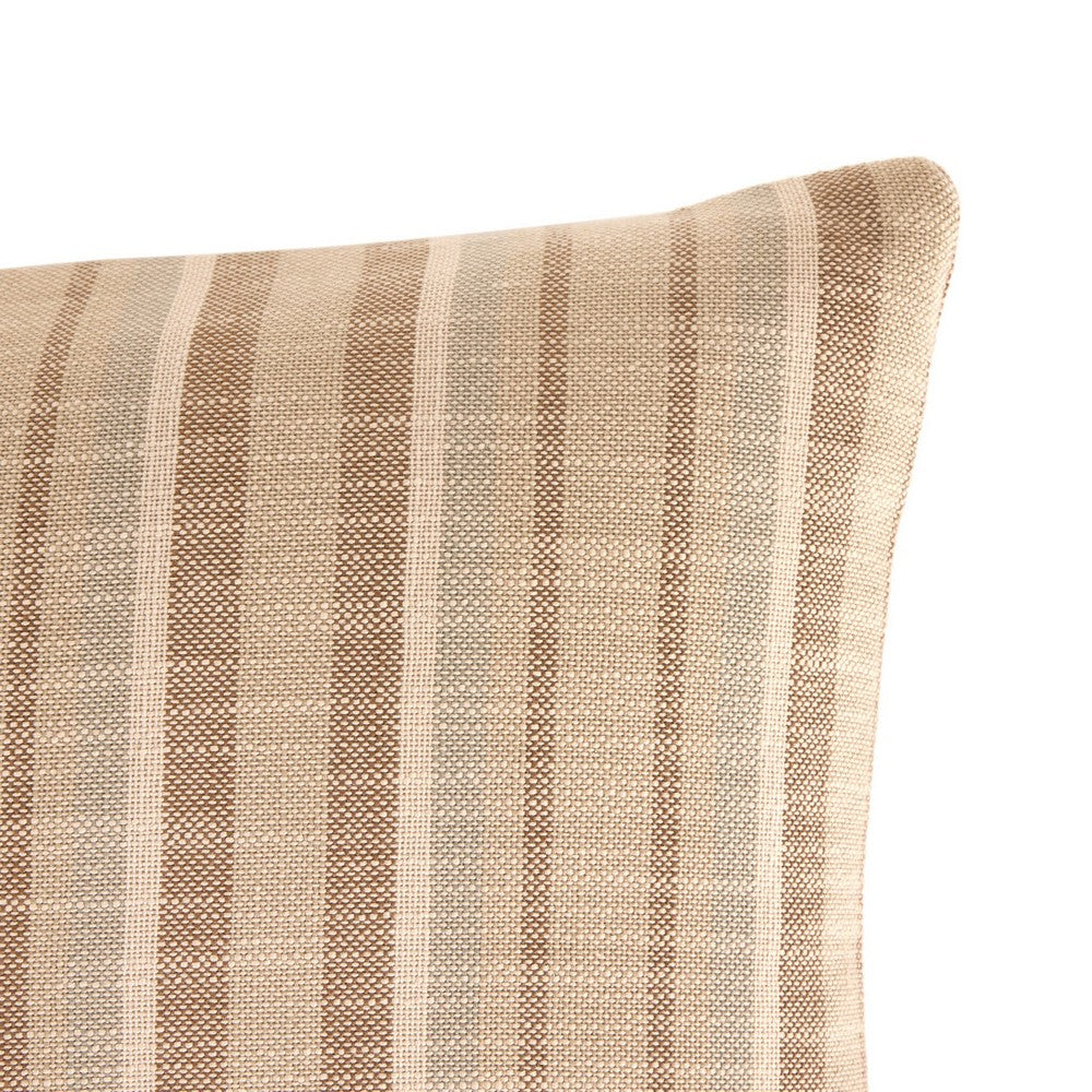 Four Hands - Livingston - Adobe Stripe Outdoor Pillow - Adobe Stripe - 237890-002_CLOSEOUT view 2