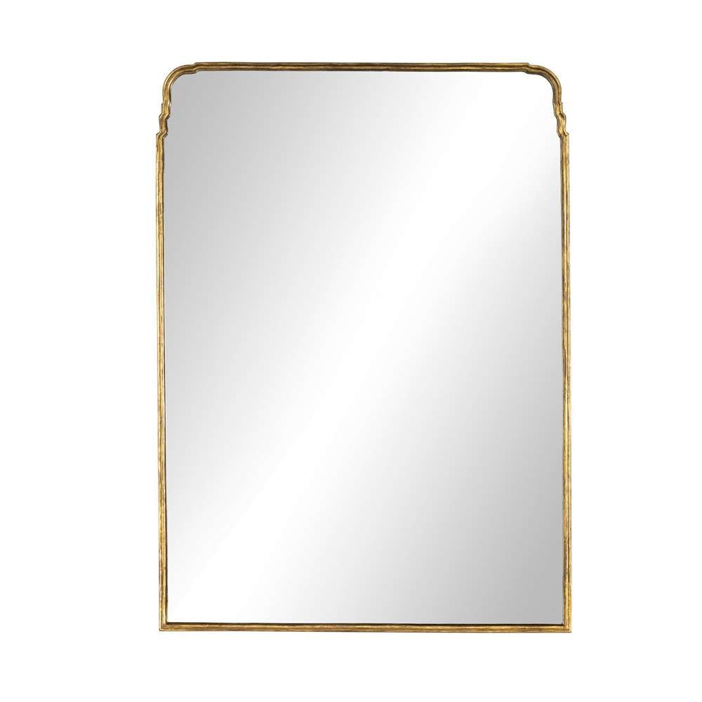 Four Hands - Loire Grand Floor Mirror - Antiqued Gold Leaf - 234804-001 veiw 1