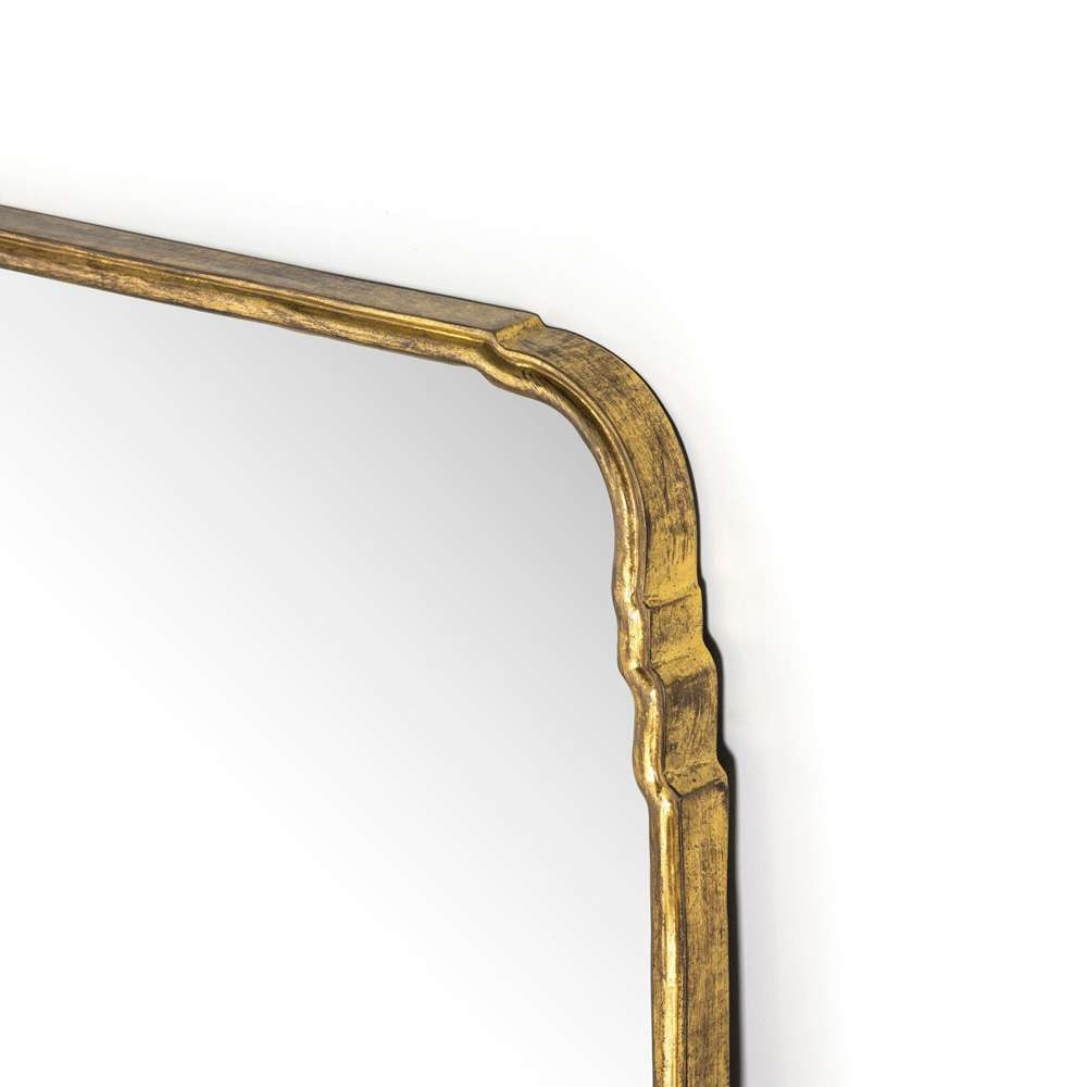 Four Hands - Loire Grand Floor Mirror - Antiqued Gold Leaf - 234804-001 veiw 5