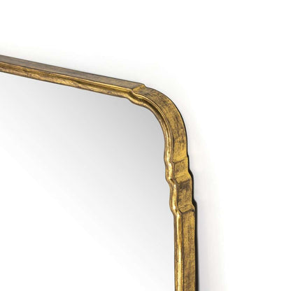 Four Hands - Loire Grand Floor Mirror - Antiqued Gold Leaf - 234804-001 veiw 5