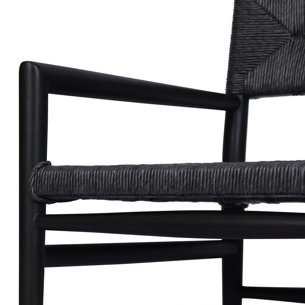 Four Hands - Lomas Outdoor Chair - Vintage Coal - 238698-002 view 8