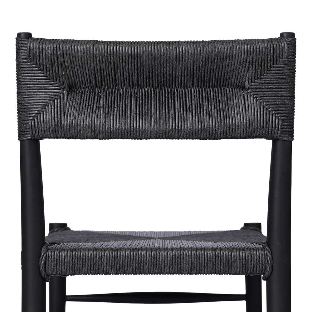 Four Hands - Lomas Outdoor Dining Chair - Vintage Coal - 226835-004 veiw 9