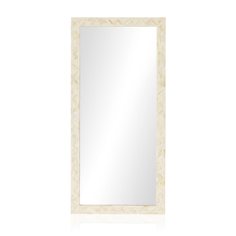 Four Hands - Loredo Floor Mirror - White Bone - 234205-001 view 1