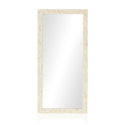 Four Hands - Loredo Floor Mirror - White Bone - 234205-001 view 1
