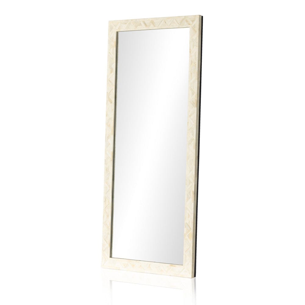 Four Hands - Loredo Floor Mirror - White Bone - 234205-001 view 2