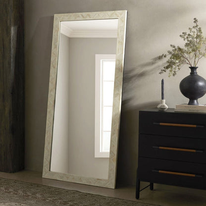 Four Hands - Loredo Floor Mirror - White Bone - 234205-001 view 4