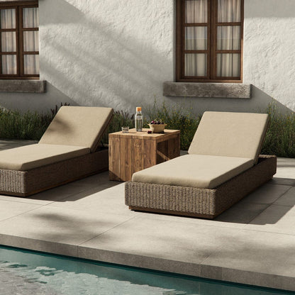 Four Hands - Lorelei Outdoor Chaise - Alessi Buff - 243356-001 view 4