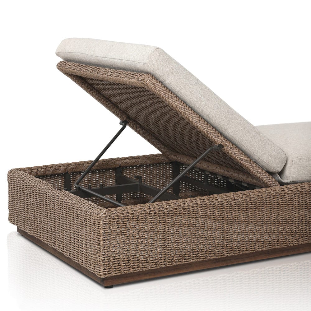 Four Hands - Lorelei Outdoor Chaise - Alessi Buff - 243356-001 view 7