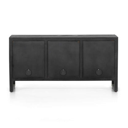 Four Hands - Lorne Media Console - Dark Reeded Totem - 226057-001 veiw 2