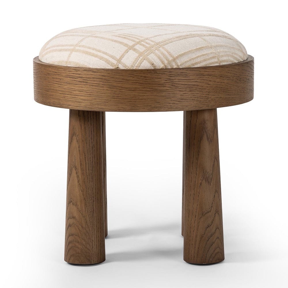 Four Hands - Louise Accent Stool - Sheffield Ivory - 241017-002 view 3