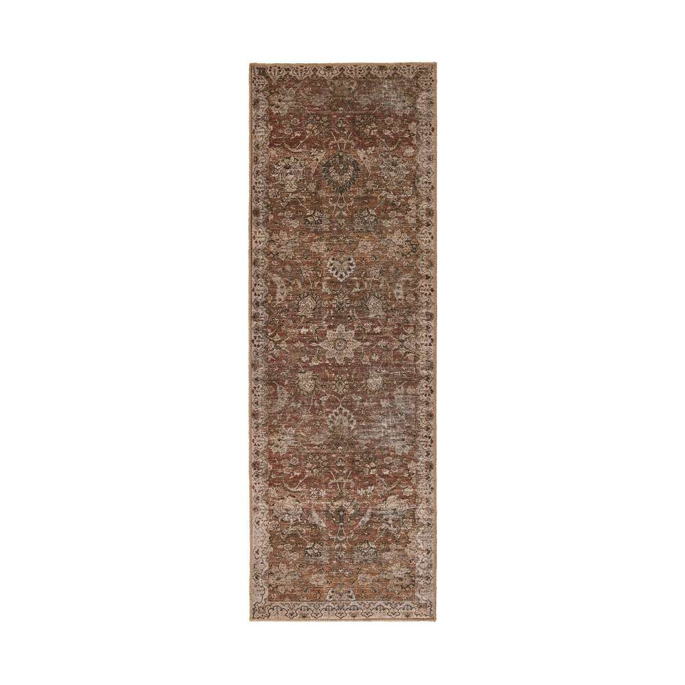 Four Hands - Lucca - Zari Rug - Zari Rust - Runner - 2.5x9.5 - 237147-006 veiw 1