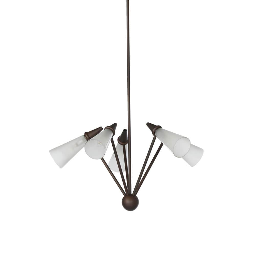 Four Hands - Ludwig Chandelier - Rust - 240572-001 view 1