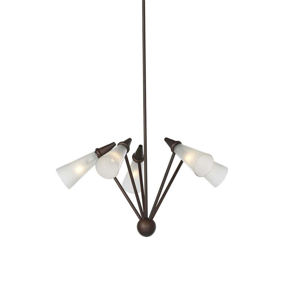 Four Hands - Ludwig Chandelier - Rust - 240572-001 view 2