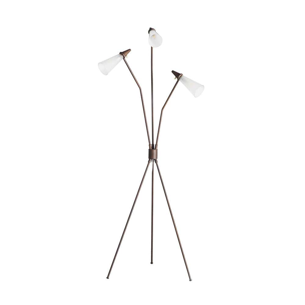Four Hands - Ludwig Floor Lamp - Frosted Glass - 240836-001 view 1