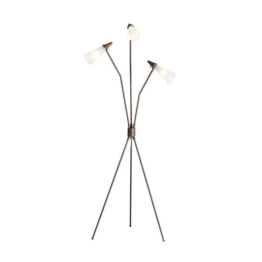 Four Hands - Ludwig Floor Lamp - Frosted Glass - 240836-001 view 2