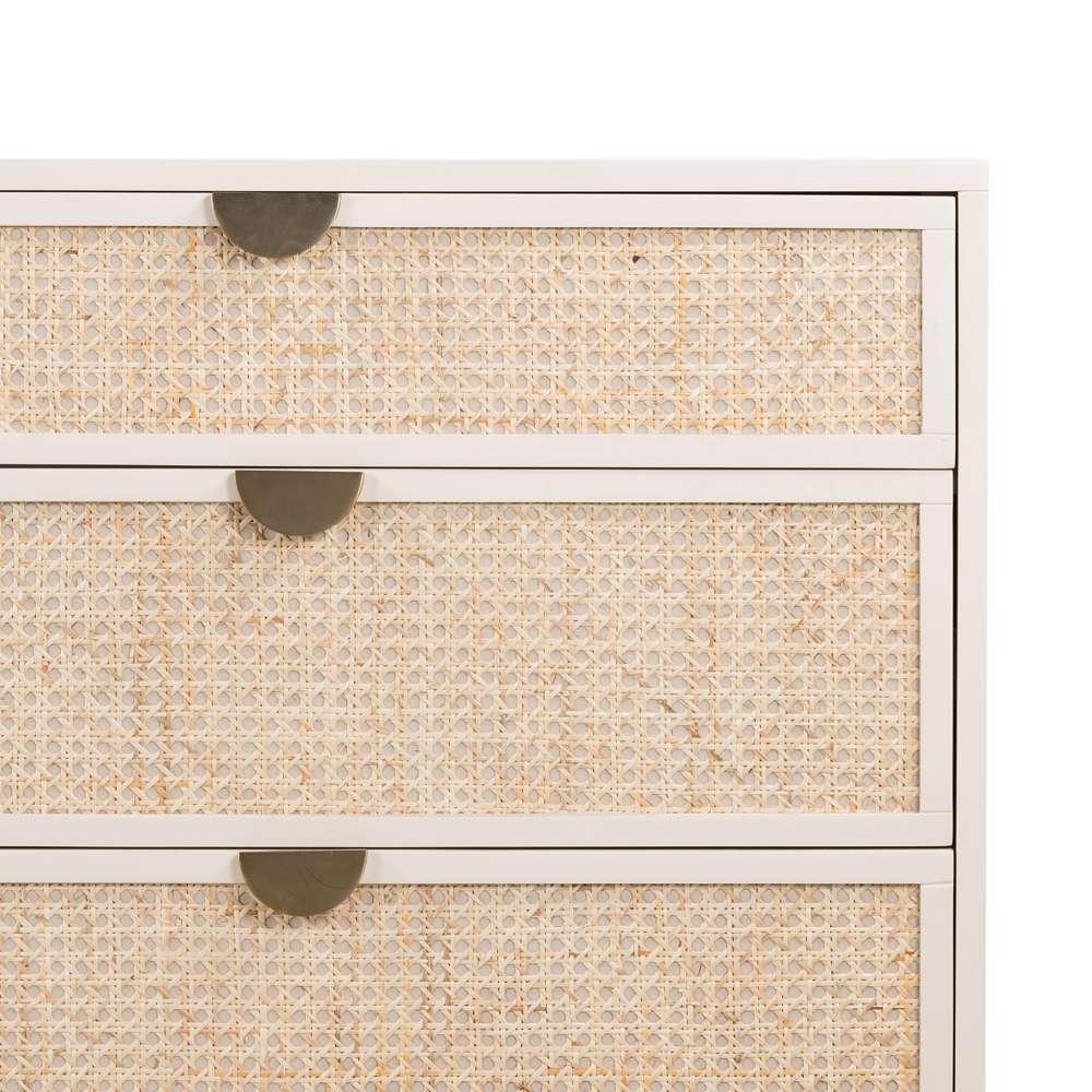 Four Hands - Luella 6 Drawer Dresser - Matte Alabaster - 227980-001 veiw 3