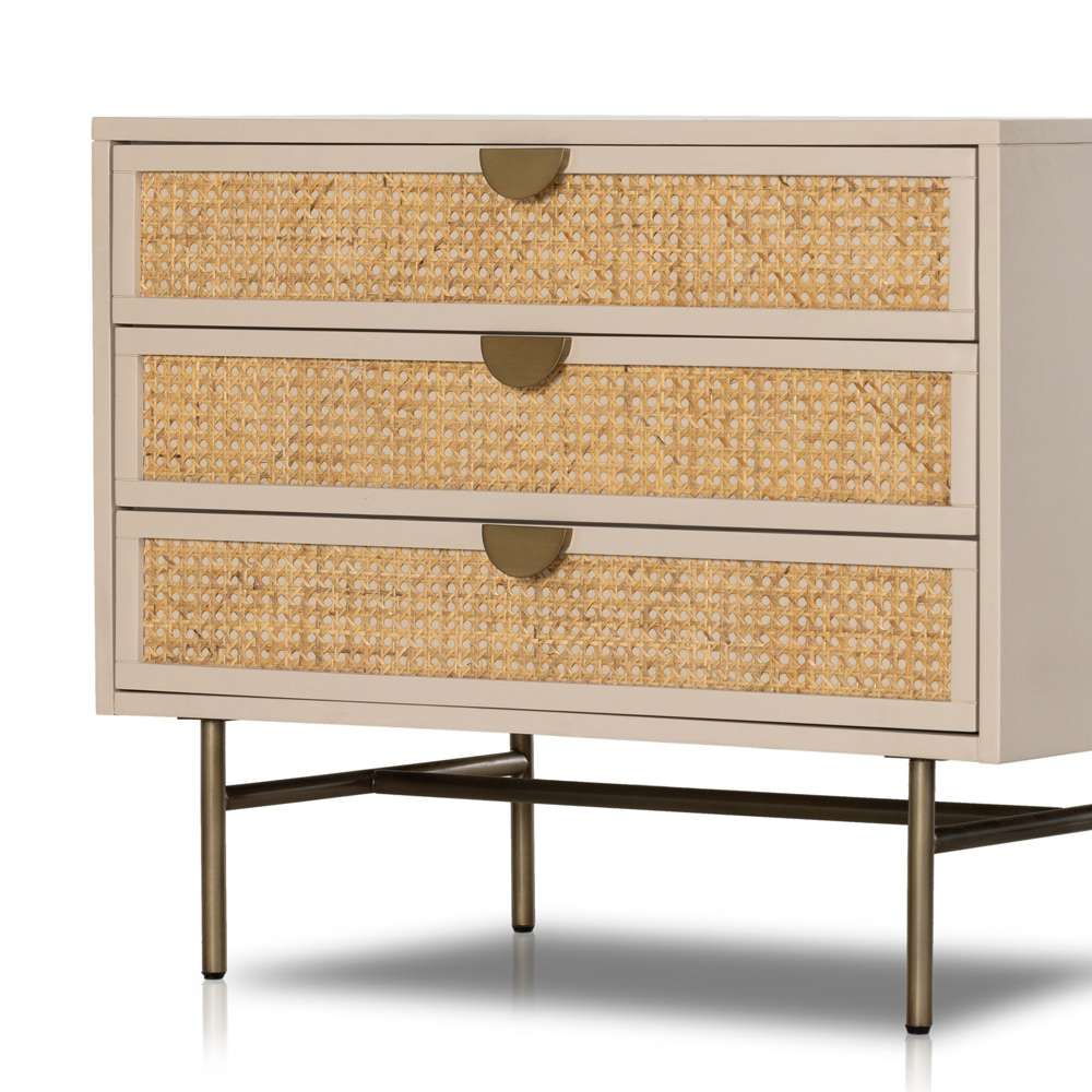 Four Hands - Luella Large Nightstand - Matte Alabaster - 234045-001 veiw 12