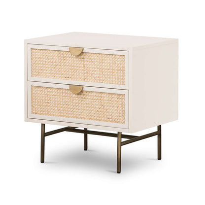 Four Hands - Luella Nightstand - Matte Alabaster - 228255-001 veiw 1