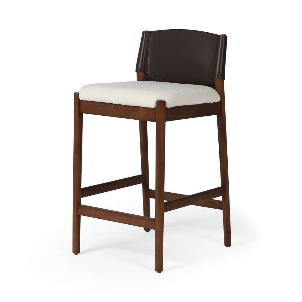 Four Hands - Lulu Counter Stool - Cardiff Cream - 229165-006 veiw 1