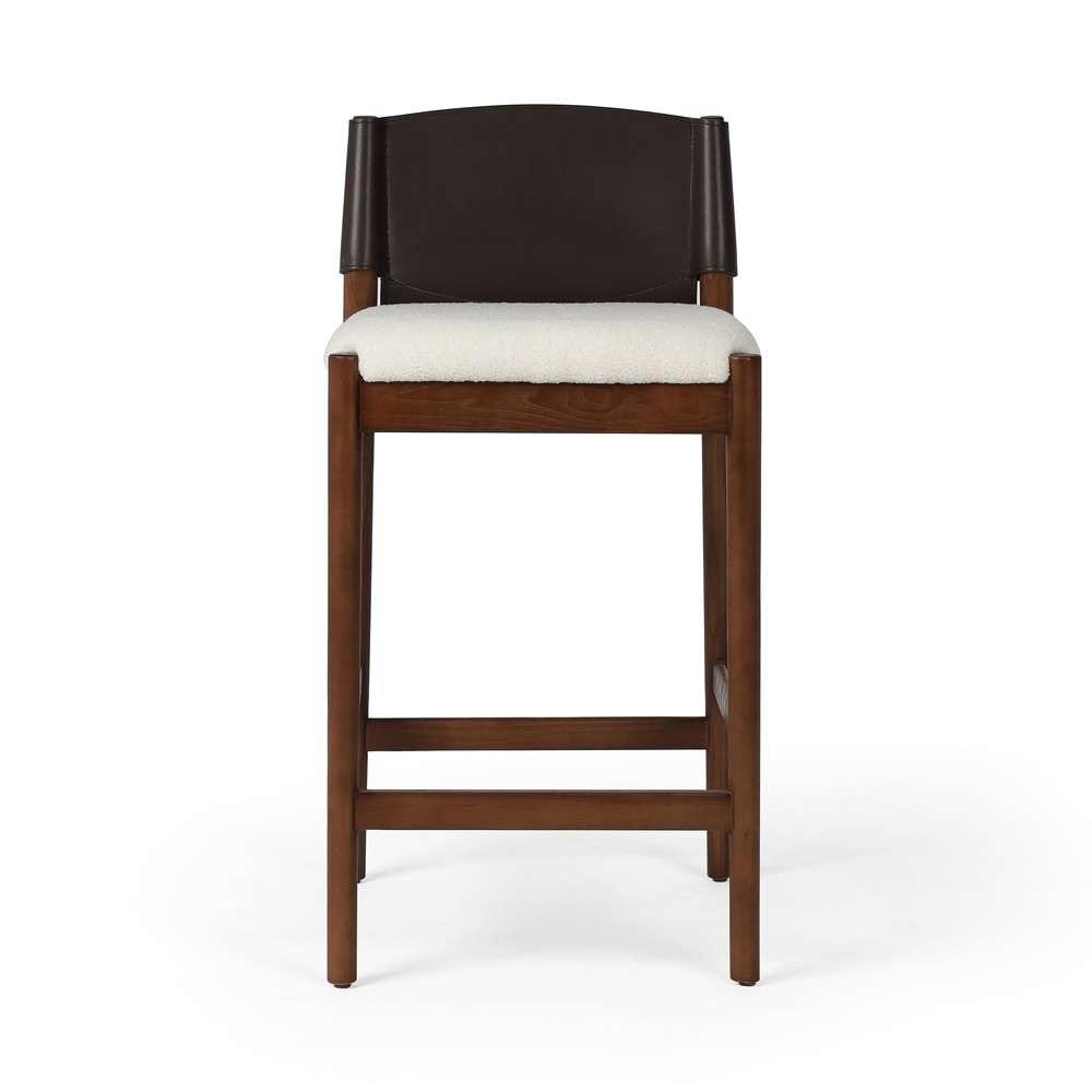 Four Hands - Lulu Counter Stool - Cardiff Cream - 229165-006 veiw 3