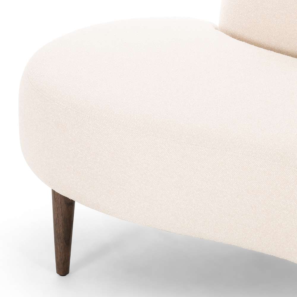 Four Hands - Luna Raf Chaise - Capri Oatmeal - 223088-003 veiw 7