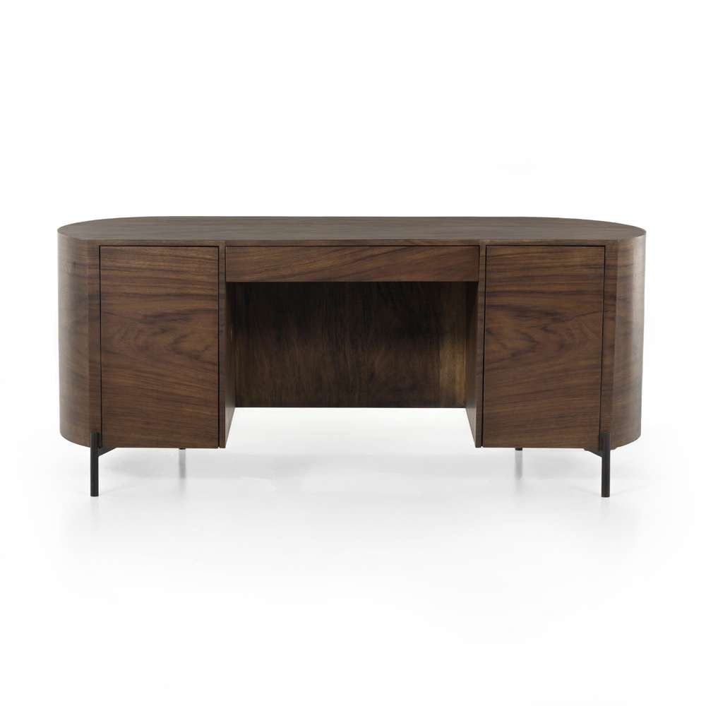 Four Hands - Lunas Executive Desk - Caramel Guanacaste - 224198-002 view 2